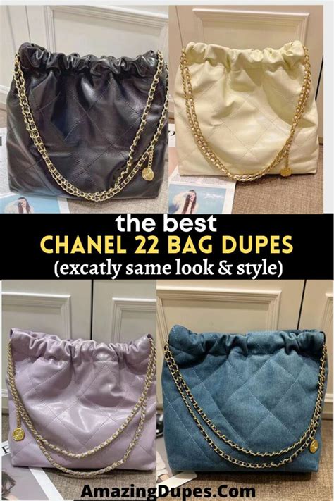 chanel 22 handbag dupe|chanel bags best copies.